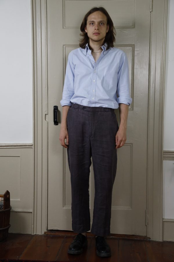 CLASSIC BLUE OXFORD BUTTON-DOWN IN ORGANIC COTTON 2 CLASSIC BLUE OXFORD BUTTON-DOWN IN ORGANIC COTTON - Image 2