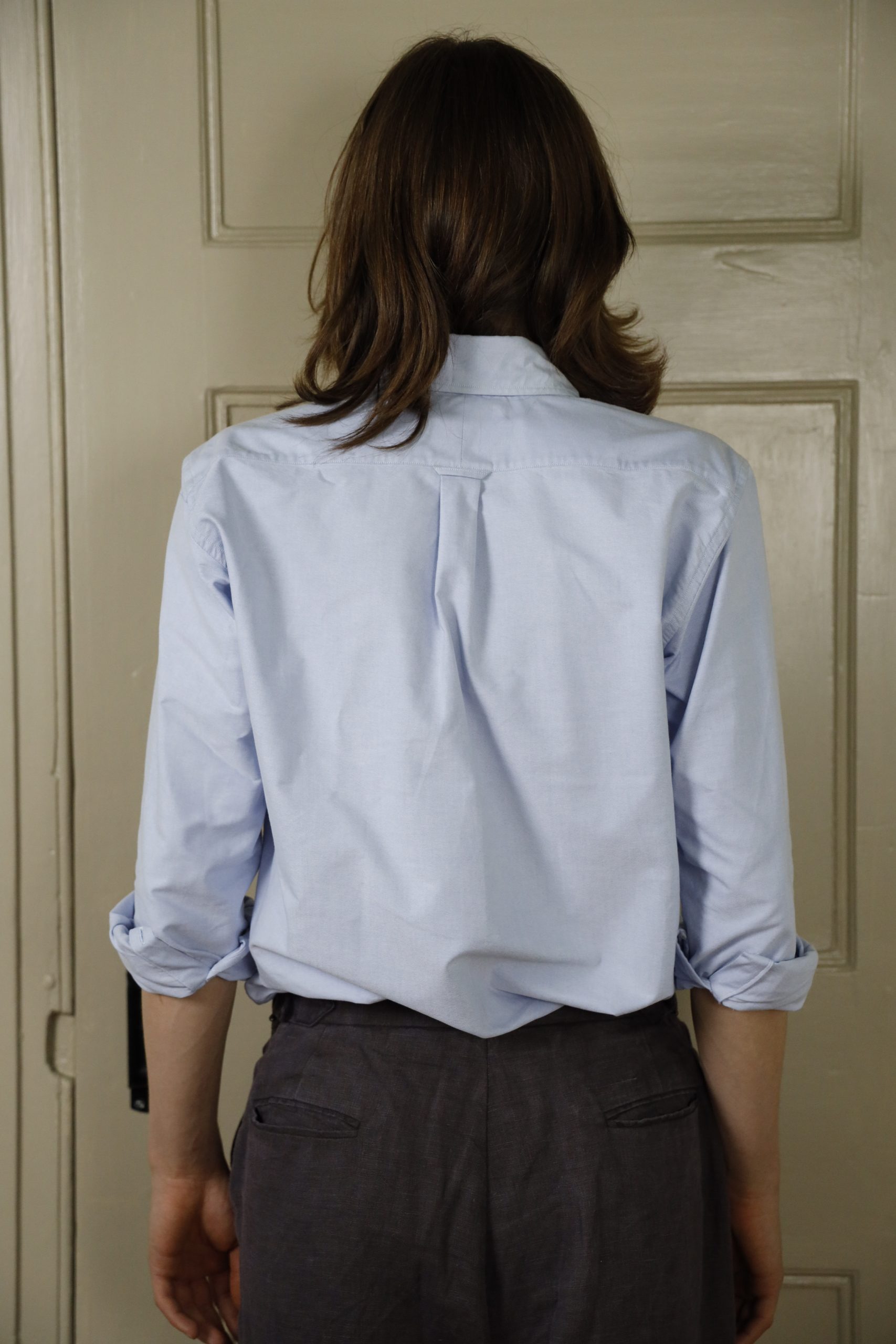 CLASSIC BLUE OXFORD BUTTON-DOWN IN ORGANIC COTTON 4 CLASSIC BLUE OXFORD BUTTON-DOWN IN ORGANIC COTTON - Image 4