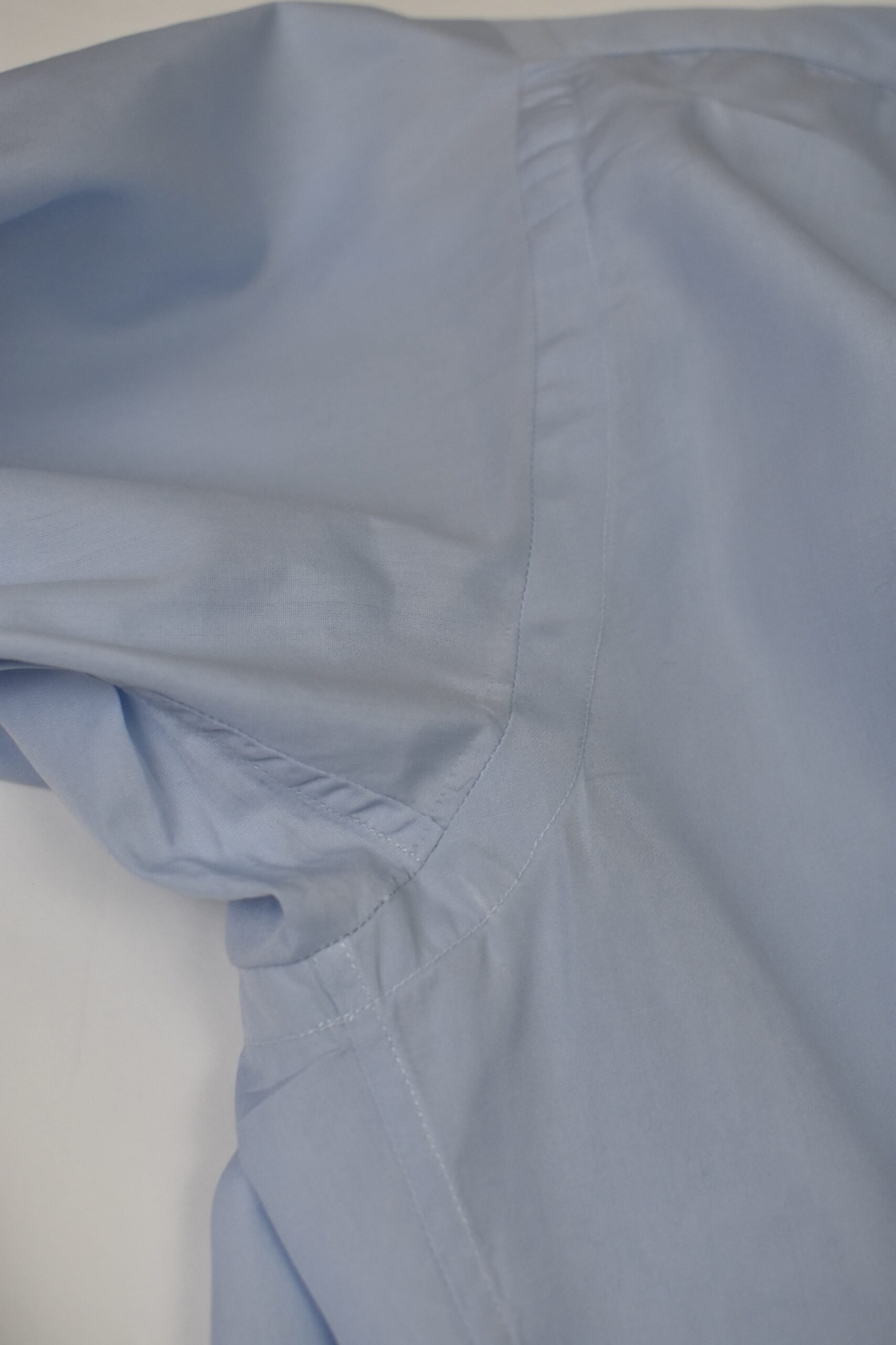 HAND-SEWN FORMAL SHIRT IN FINE CLASSIC BLUE 100s 2-PLY POPLIN 4 HAND-SEWN FORMAL SHIRT IN FINE CLASSIC BLUE 100s 2-PLY POPLIN - Image 4