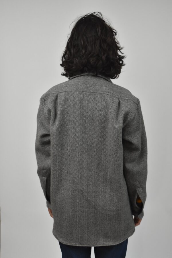 UTTERLY NATURAL, UNDYED WOOLEN OVERSHIRT 1 4 UTTERLY NATURAL, UNDYED WOOLEN OVERSHIRT 1 - Image 4