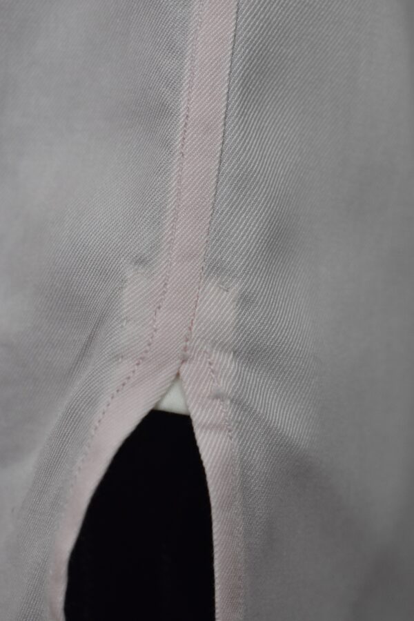 HAND-SEWN FORMAL SHIRT IN LIGHT PINK COTTON TWILL 4 HAND-SEWN FORMAL SHIRT IN LIGHT PINK COTTON TWILL - Image 4