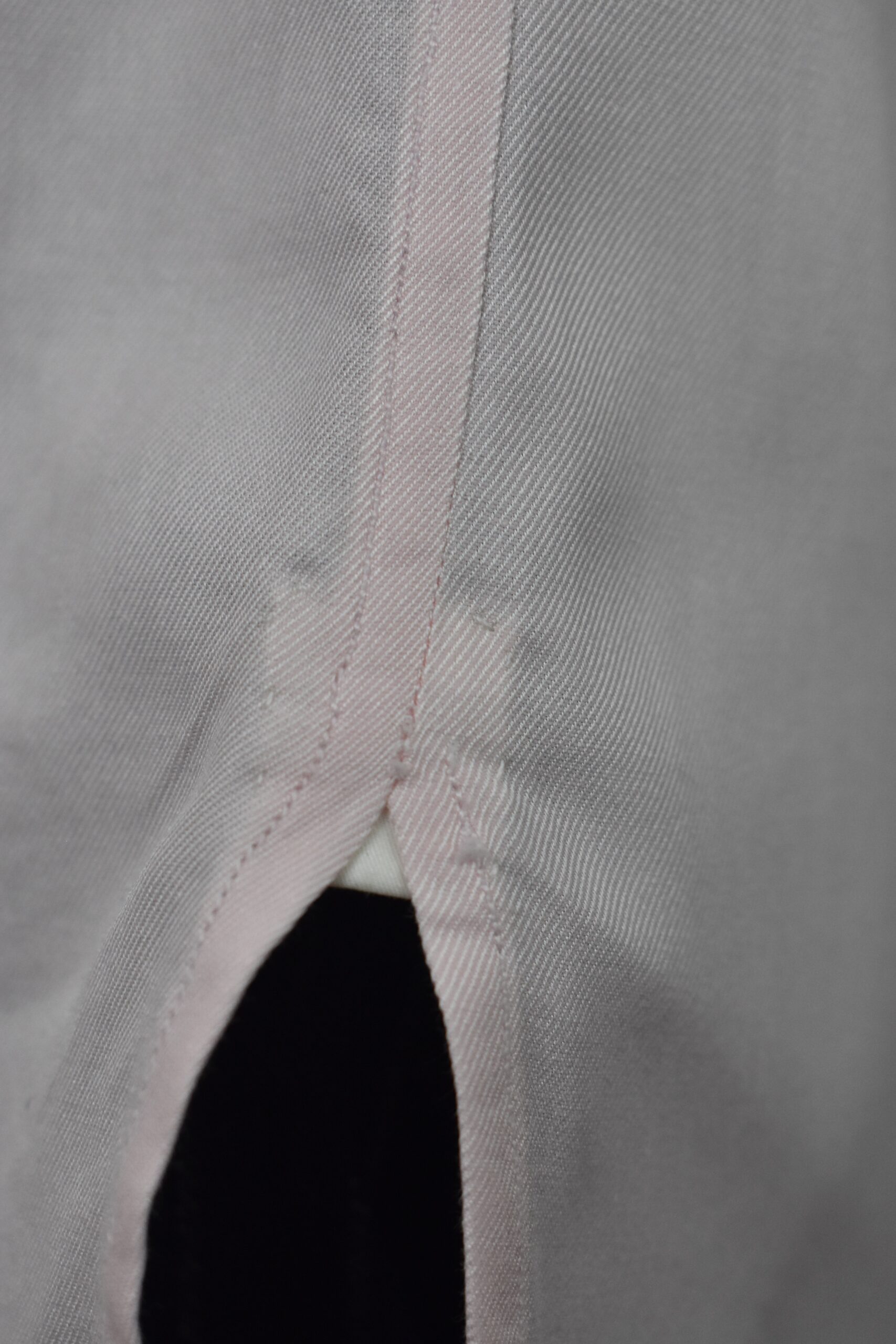 HAND-SEWN FORMAL SHIRT IN LIGHT PINK COTTON TWILL 4 HAND-SEWN FORMAL SHIRT IN LIGHT PINK COTTON TWILL - Image 4