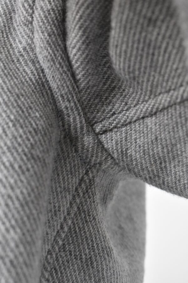 UTTERLY NATURAL, UNDYED WOOLEN OVERSHIRT 3 - Image 5