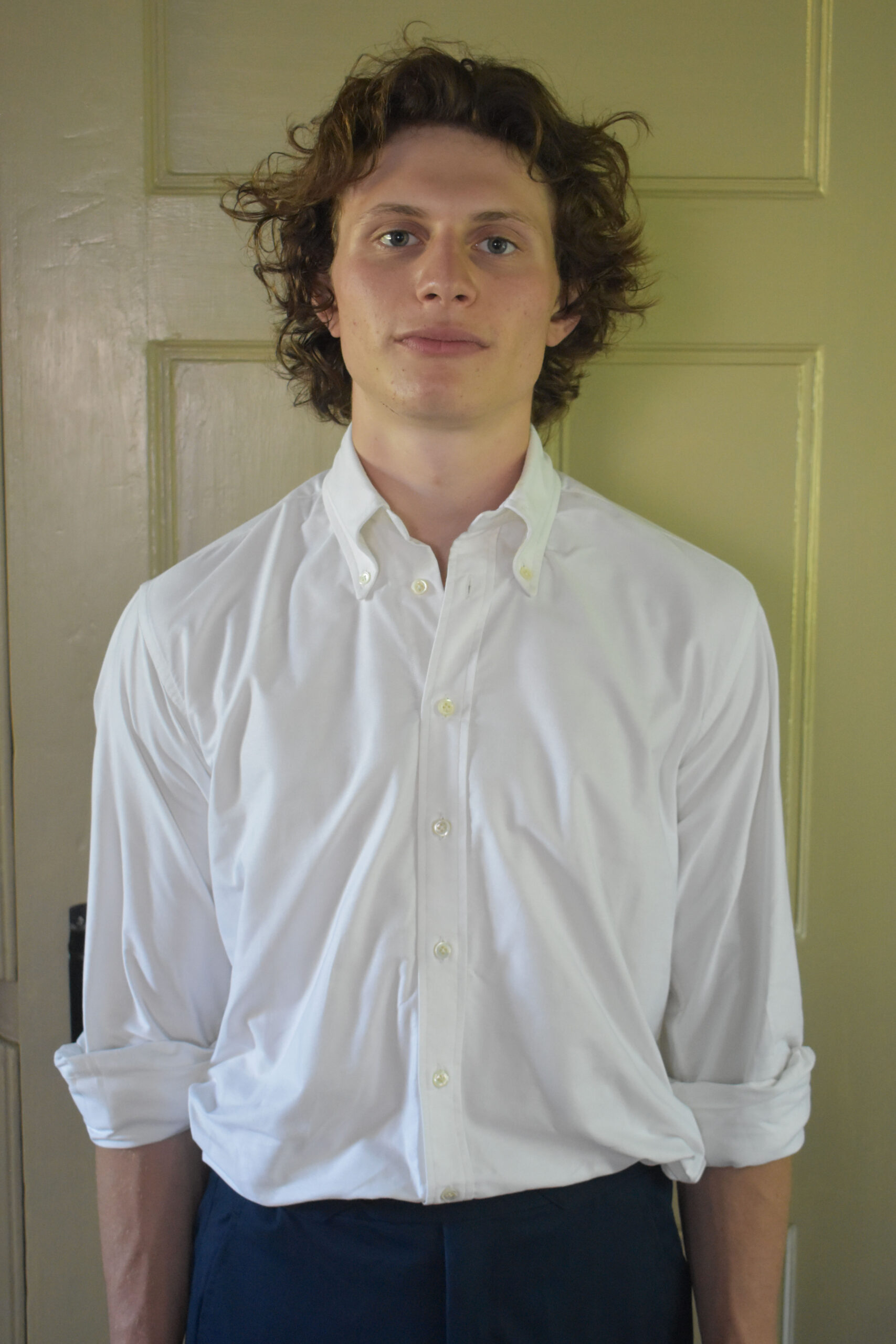 CLASSIC WHITE OXFORD BUTTON-DOWN IN ORGANIC COTTON