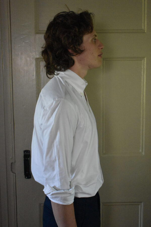 CLASSIC WHITE OXFORD BUTTON-DOWN IN ORGANIC COTTON - Image 4