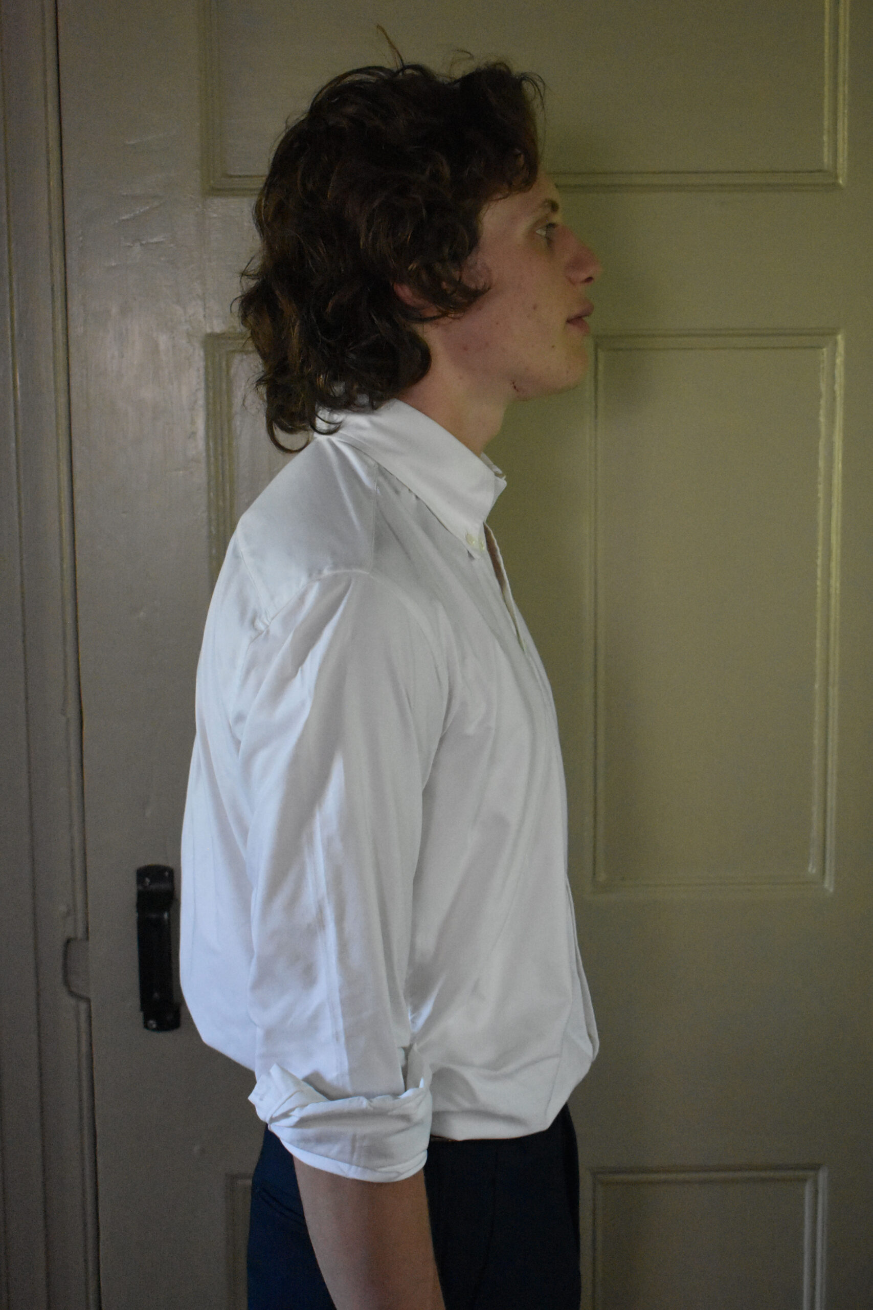 CLASSIC WHITE OXFORD BUTTON-DOWN IN ORGANIC COTTON 4 CLASSIC WHITE OXFORD BUTTON-DOWN IN ORGANIC COTTON - Image 4
