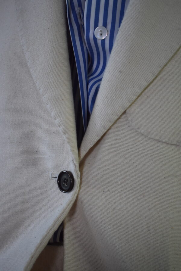 IVORY HANDLOOMED COTTON SUIT - Image 8