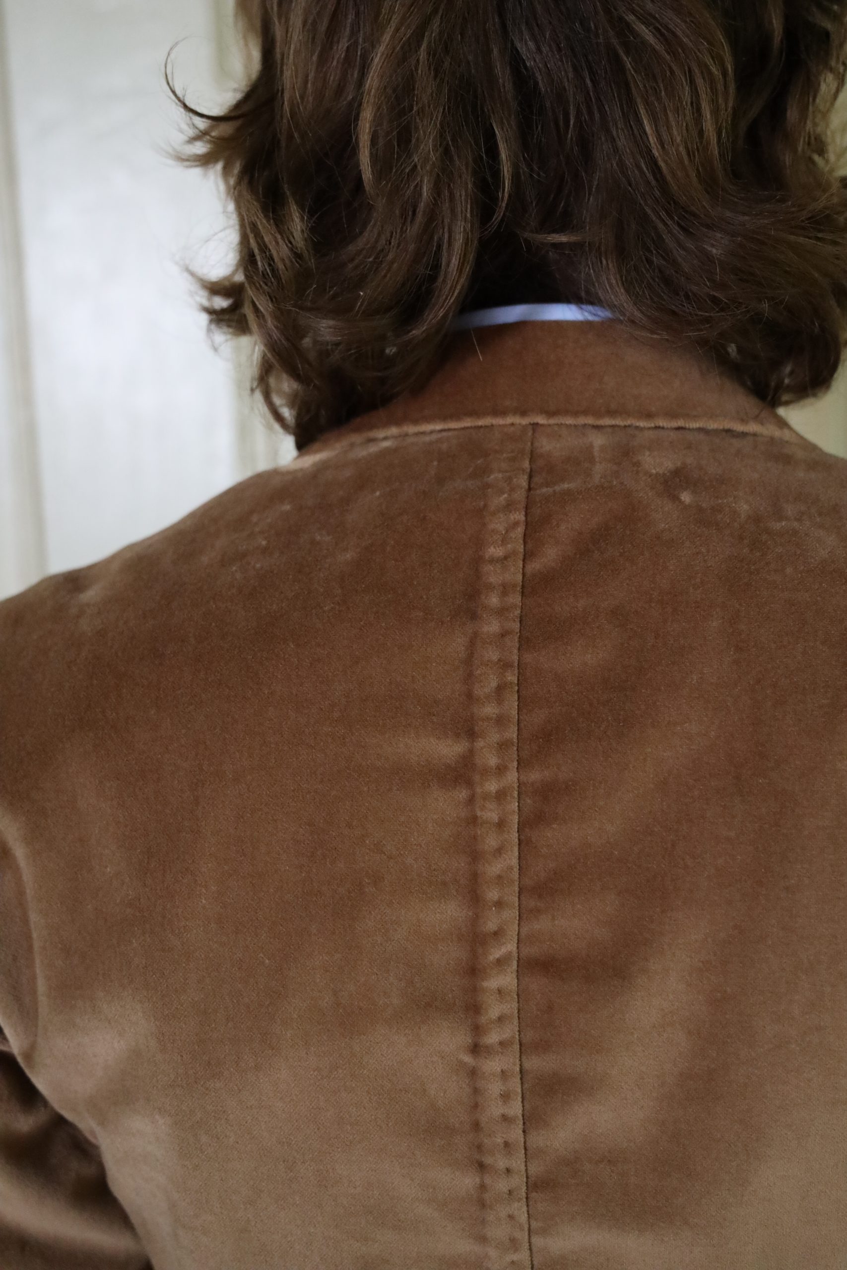 TAN VELVET COTTON SUIT 7 TAN VELVET COTTON SUIT - Image 7